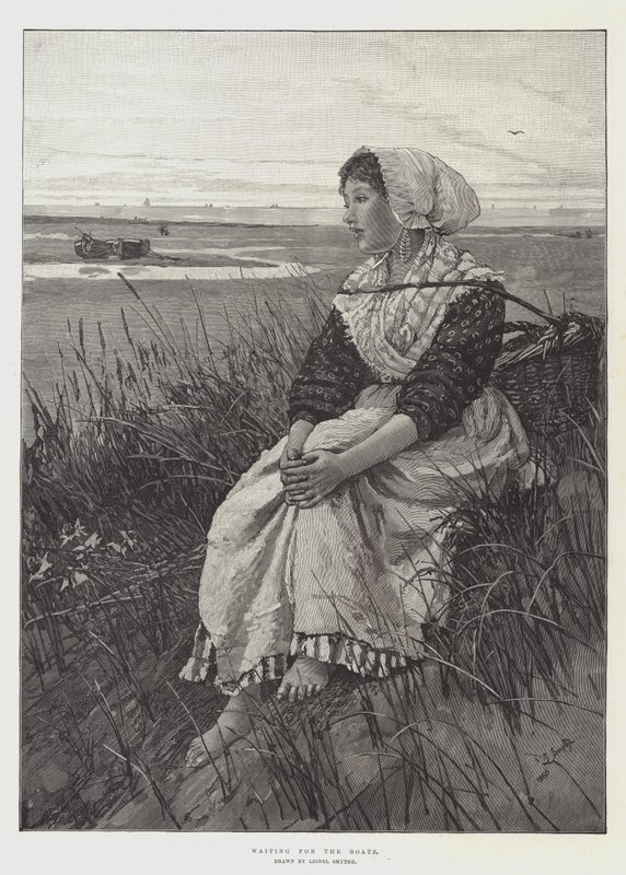 Esperando los barcos de Lionel Percy Smythe