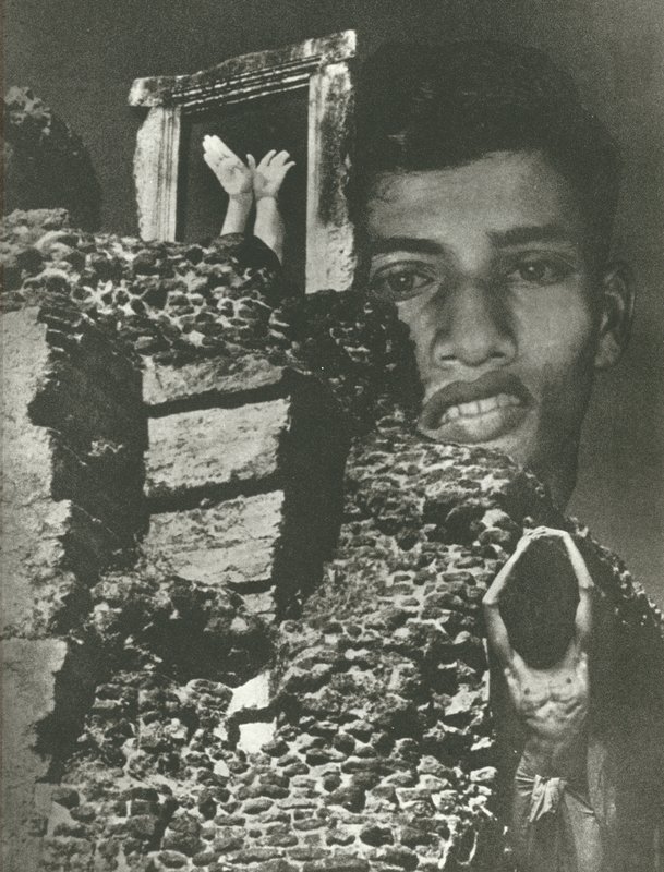 La miseria de las perplejidades equilibradas (foto b/n) de Lionel Wendt