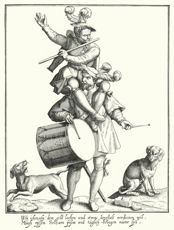 El Tamborilero y el Pífano de Lorenz Strauch