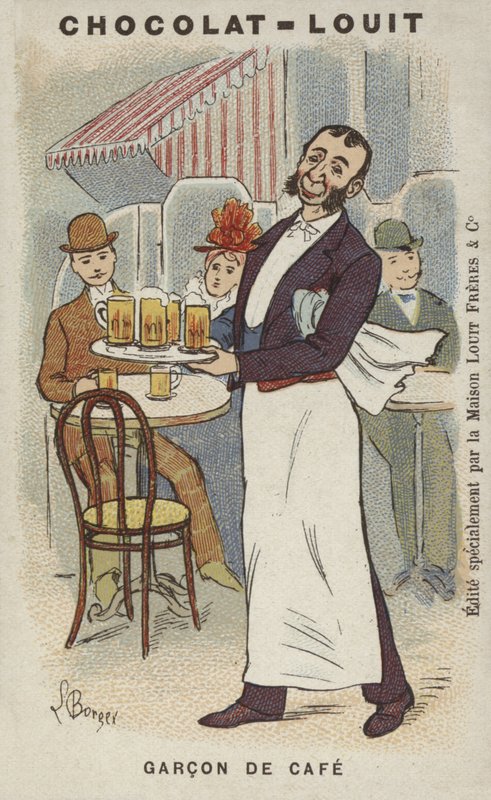 Garçon de Café de Louis Borgex