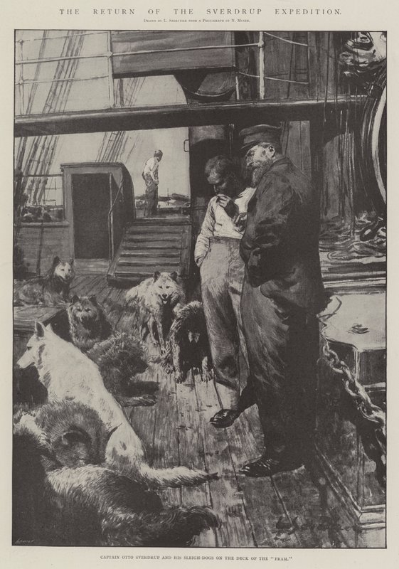El Regreso de la Expedición Sverdrup de Louis Remy Sabattier