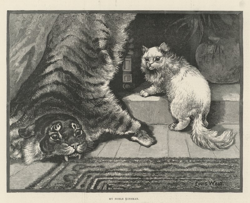 Mi noble pariente de Louis Wain