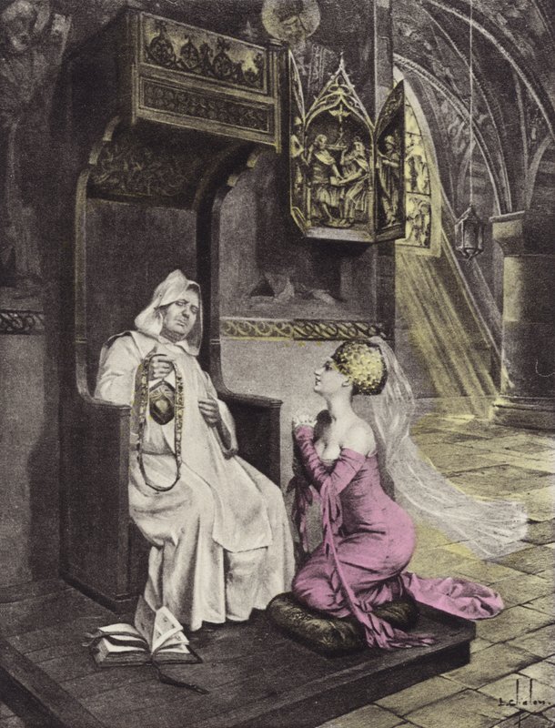 La dama y el fraile, Tercer Día, Tercera Historia de Louis Chalon