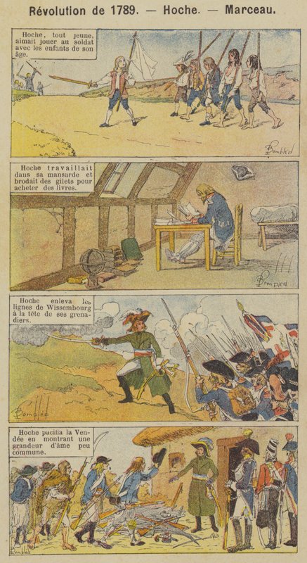 Revolución de 1789, Hoche, Marceau de Louis Charles (after) Bombled