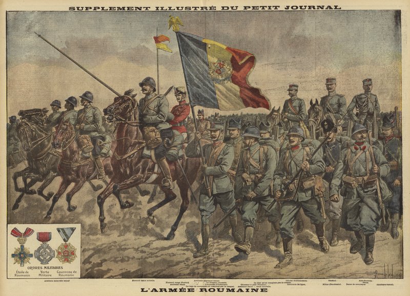 El ejército rumano, Primera Guerra Mundial de Louis Charles (after) Bombled