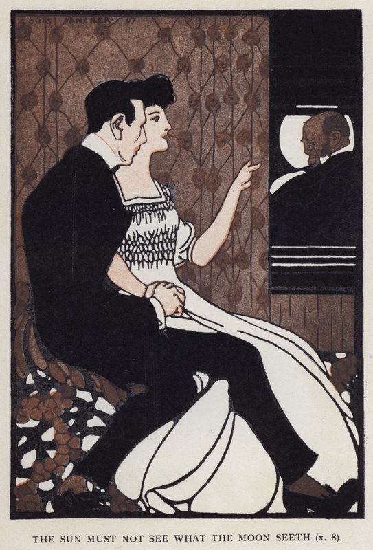El sol no debe ver lo que la luna ve de Louis Fancher