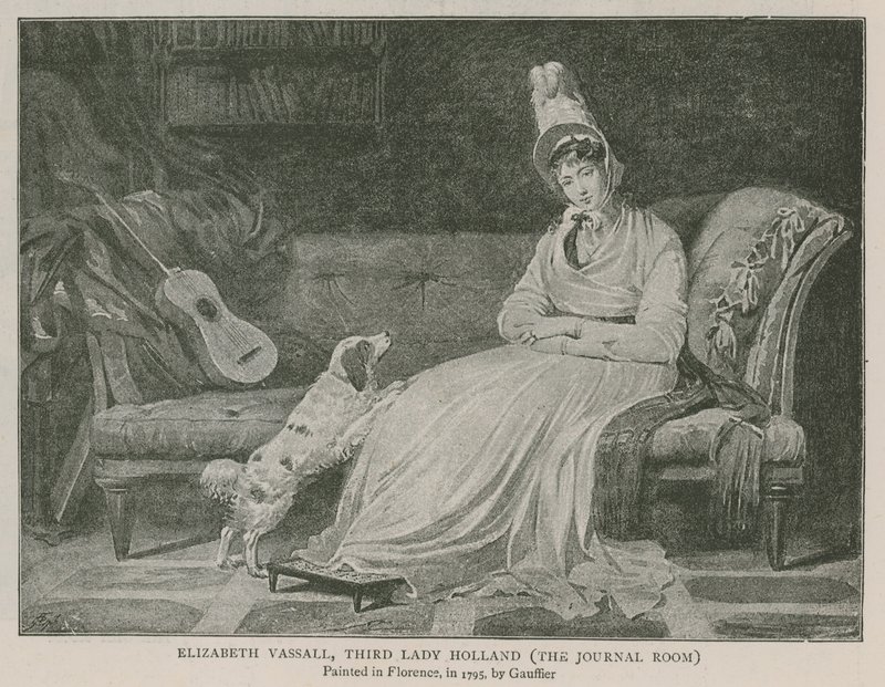 Elizabeth Vassall, tercera Lady Holland de Louis Gauffier