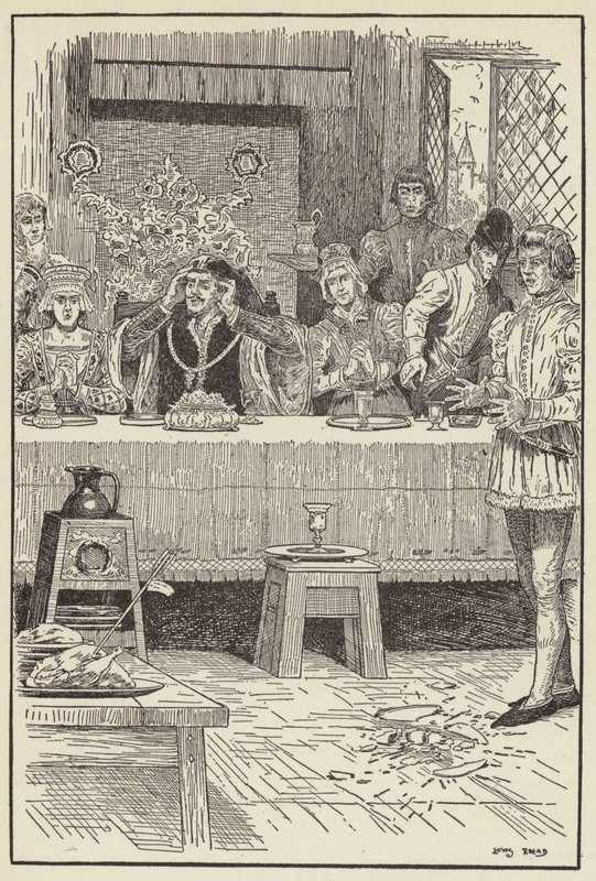 Una flecha pasó silbando por la ventana abierta de Louis John Rhead