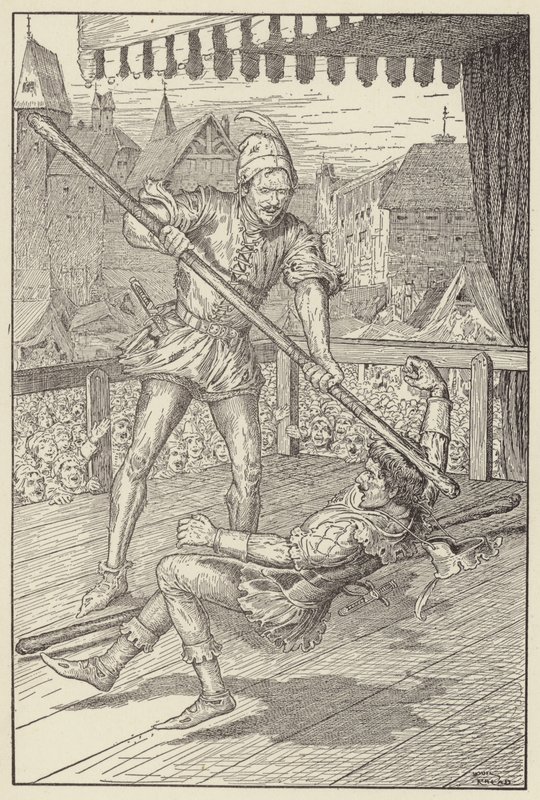 Golpeó a Eric de lleno en el cráneo de Louis John Rhead