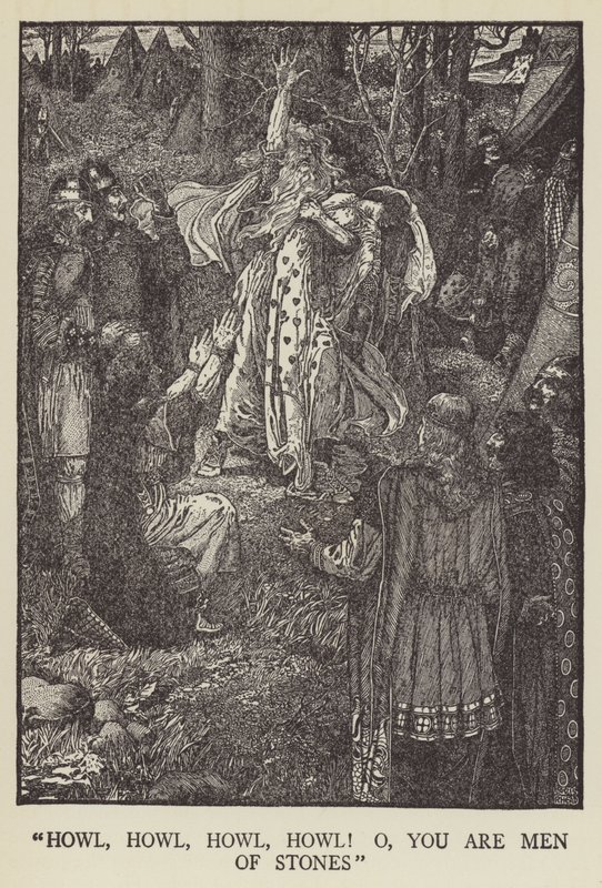 ¡Aullido, aullido, aullido, aullido! oh, ustedes son hombres de piedra de Louis John Rhead