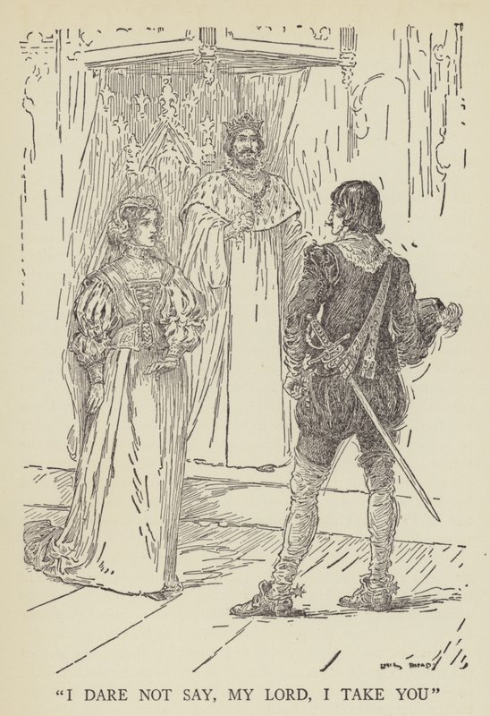 No me atrevo a decir, mi señor, te acepto de Louis John Rhead