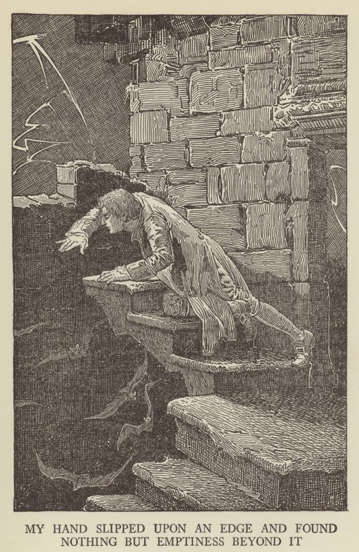 Ilustración de Secuestrado por Robert Louis Stevenson de Louis John Rhead