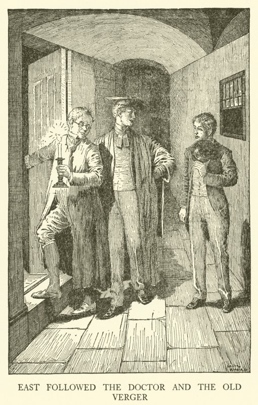 Ilustración para los días escolares de Tom Brown (grabado) de Louis John Rhead