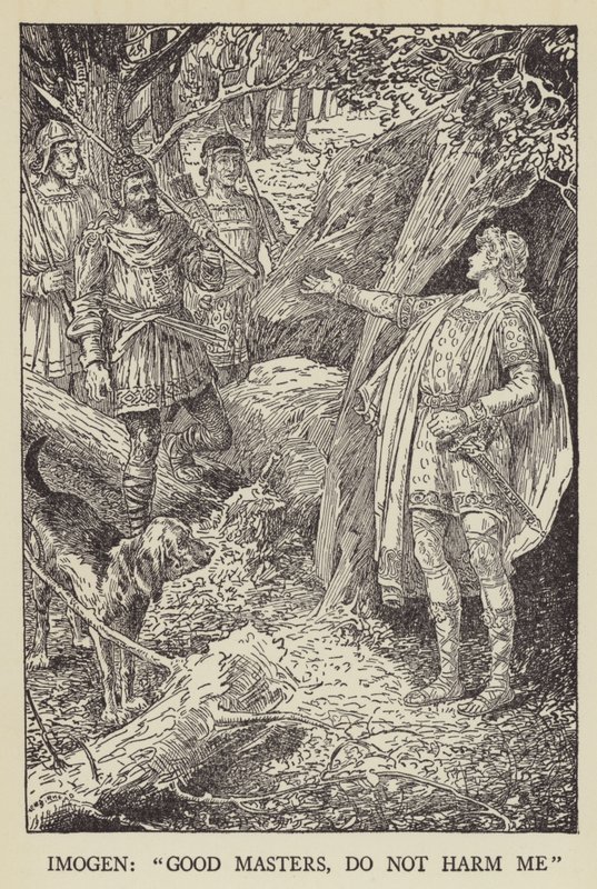 Imogen, buenos maestros, no me hagan daño de Louis John Rhead