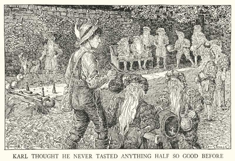 Karl pensó que nunca había probado algo tan bueno antes de Louis John Rhead