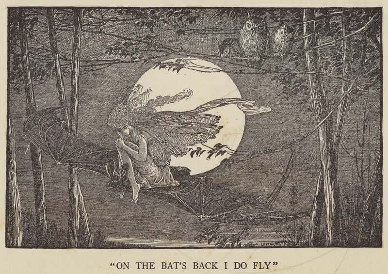 En el lomo del murciélago vuelo de Louis John Rhead