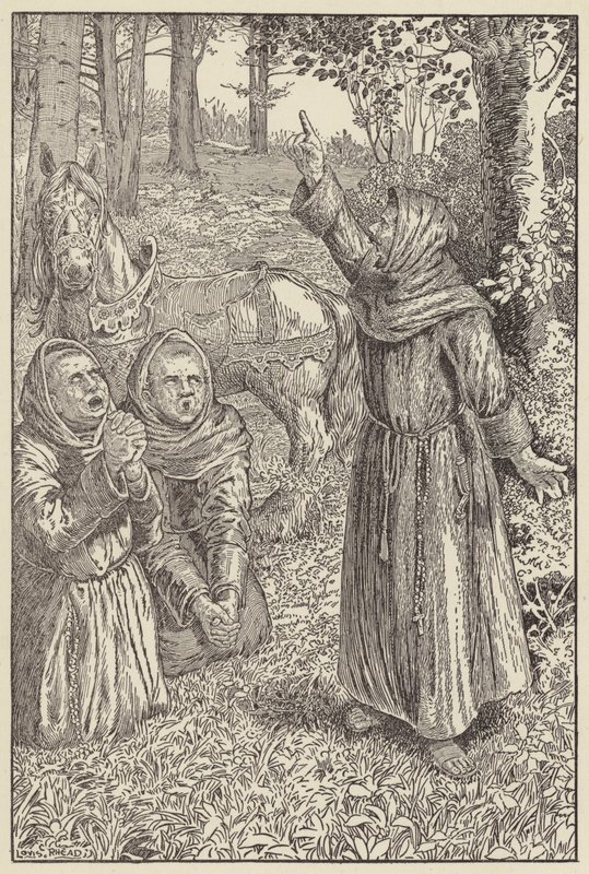 Reza más fervientemente, dijo Robin de Louis John Rhead