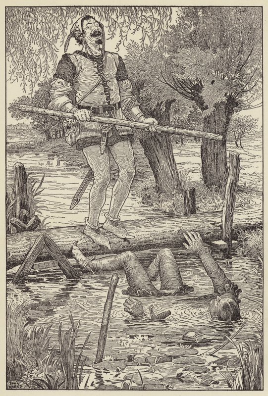 Por favor, buen hombre, ¿dónde estás ahora? de Louis John Rhead