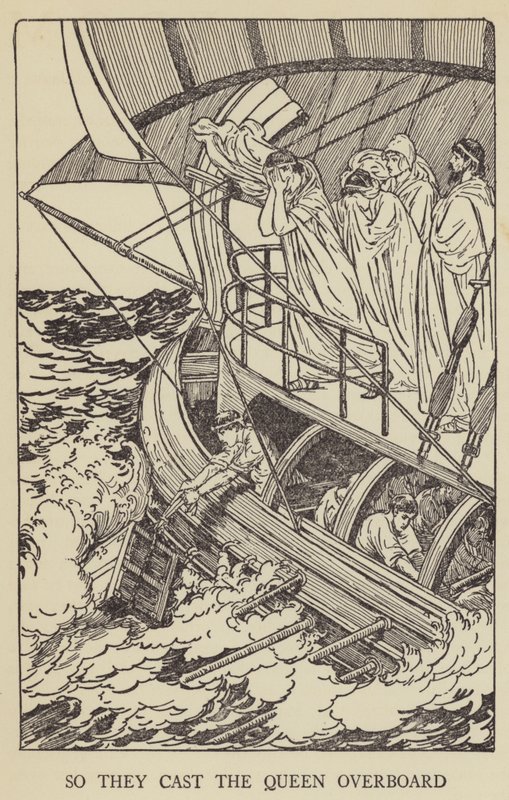 Así arrojaron a la reina por la borda de Louis John Rhead
