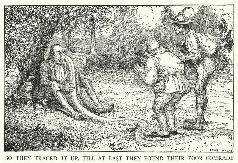 Así lo rastrearon, hasta que finalmente encontraron a su pobre camarada de Louis John Rhead