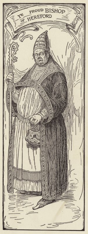 El orgulloso obispo de Hereford de Louis John Rhead