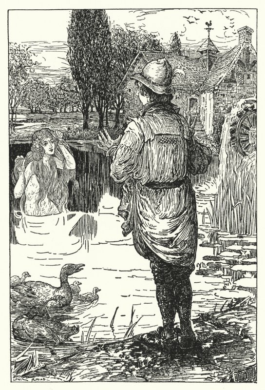 El Hada del Agua de Louis John Rhead