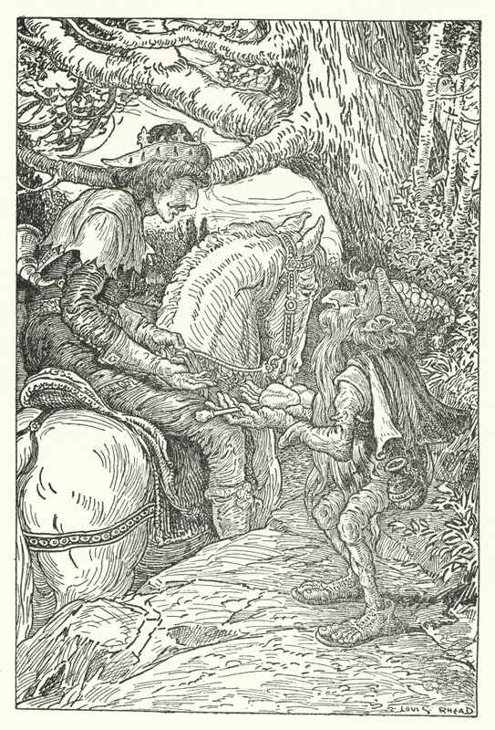 El Agua de la Vida (litografía) de Louis John Rhead