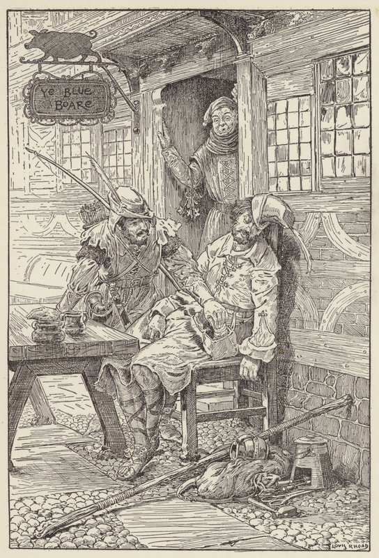 Con una sonrisa en su rostro, extendió la mano y sacó la orden de Louis John Rhead
