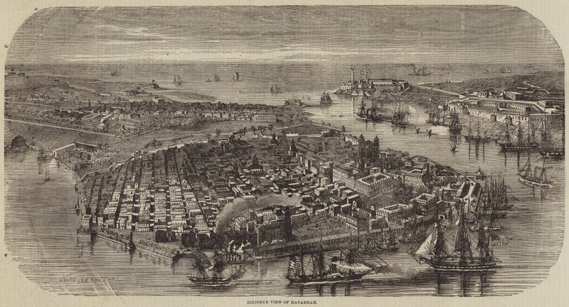 Vista Aérea de La Habana de Louis Le Breton