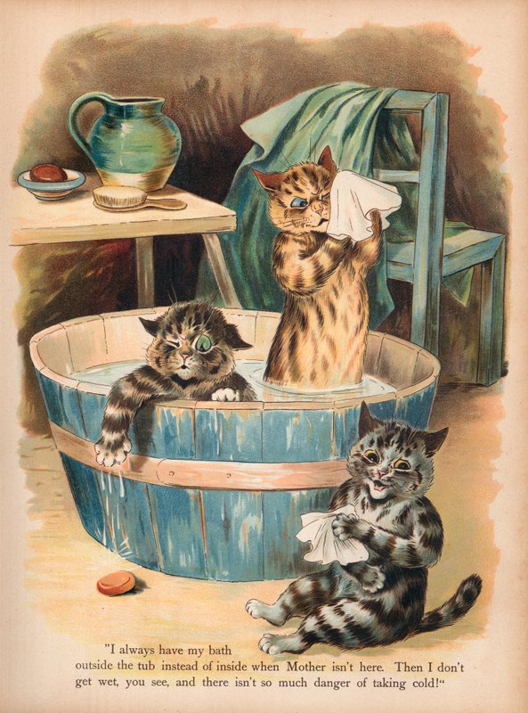 Gatos de Louis Wain de Louis Wain