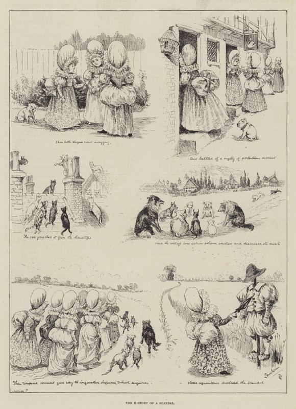 La historia de un escándalo de Louis Wain