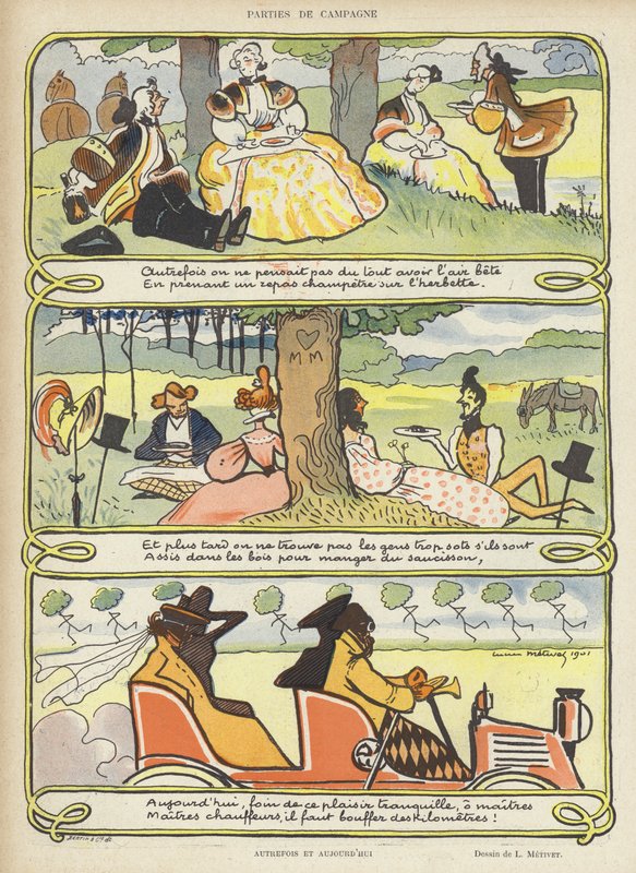 Ilustración para Le Rire de Lucien Metivet