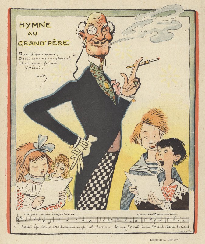 Ilustración para Le Rire de Lucien Metivet