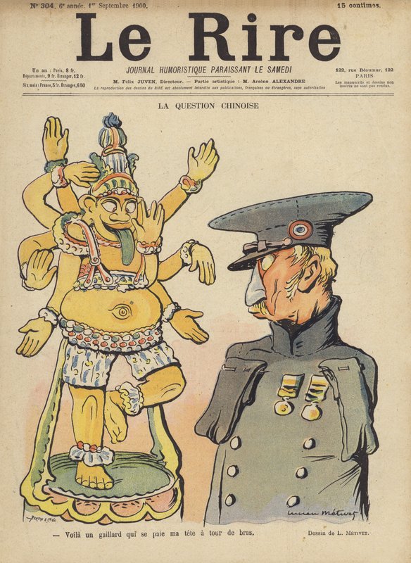 Ilustración para Le Rire de Lucien Metivet