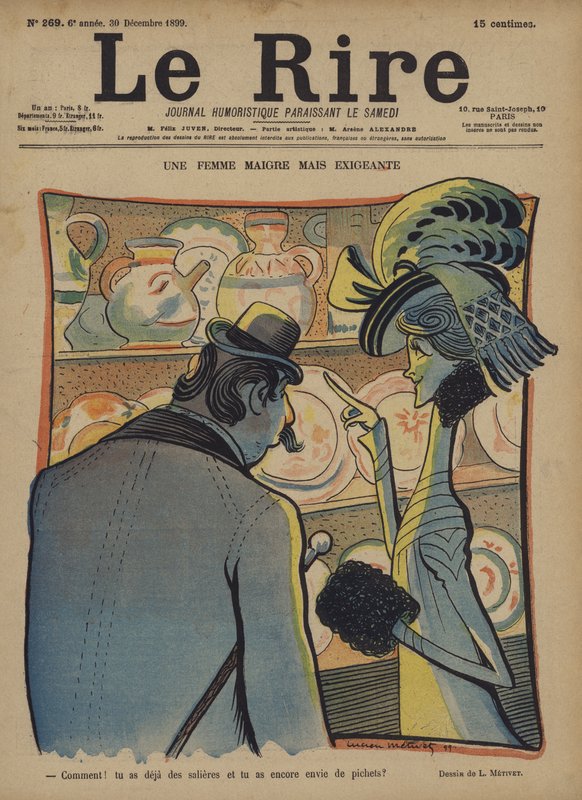 Ilustración para Le Rire de Lucien Metivet