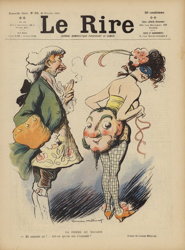 Ilustración para Le Rire de Lucien Metivet