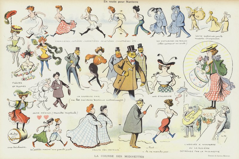 Ilustración para Le Rire de Lucien Metivet