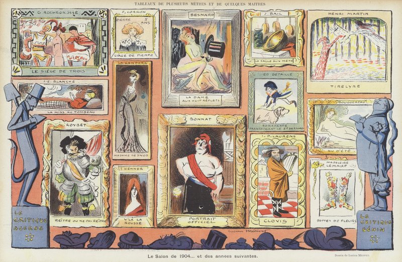 Ilustración para Le Rire de Lucien Metivet