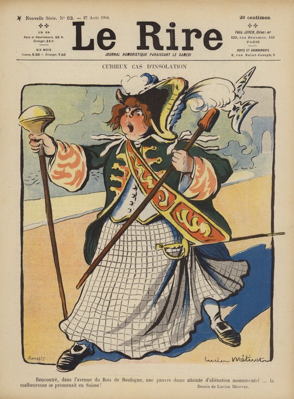 Ilustración para Le Rire de Lucien Metivet