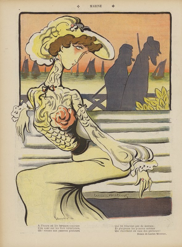 Ilustración para Le Rire de Lucien Metivet
