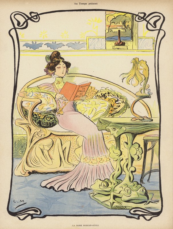 La dama moderna de Lucien Metivet