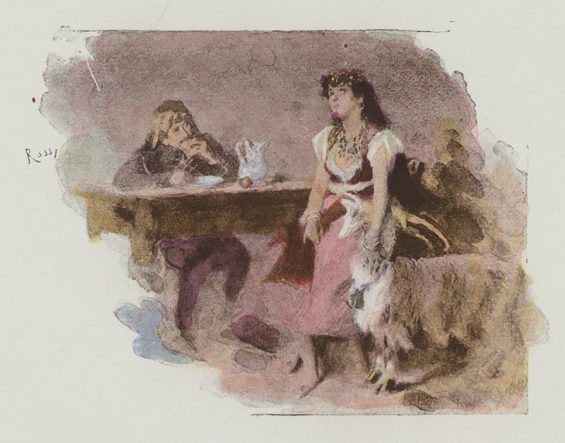 Ilustración para Notre-Dame De París de Victor Hugo de Lucius Rossi
