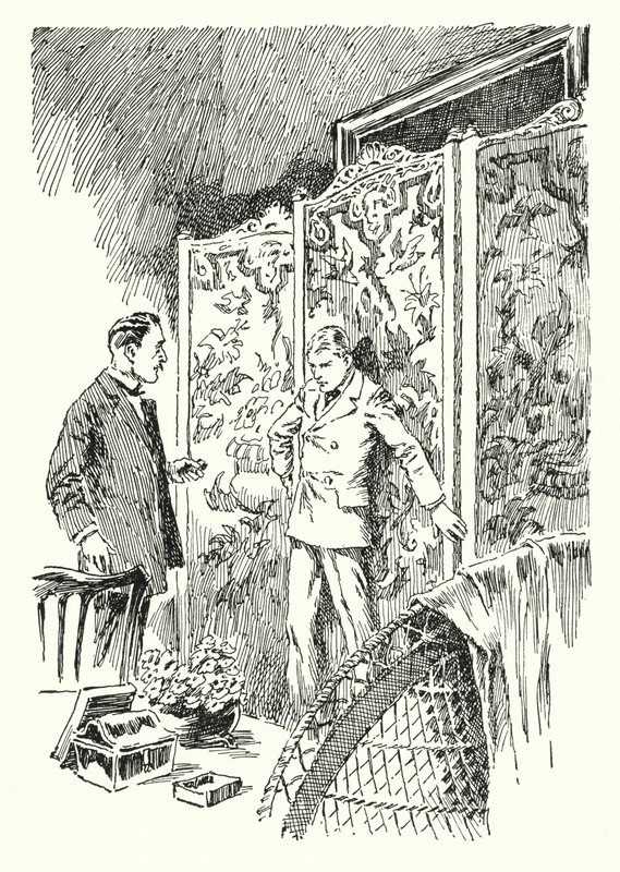 Ilustración para El Retrato de Dorian Gray de Oscar Wilde de Lui Trugo