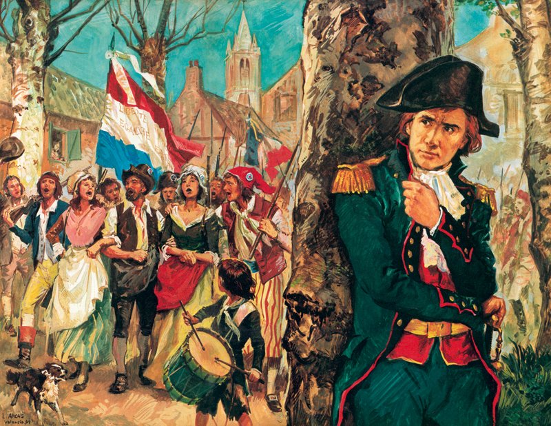 Capitán Rouget de Lisle, compositor de la Marsellesa de Luis Arcas Brauner