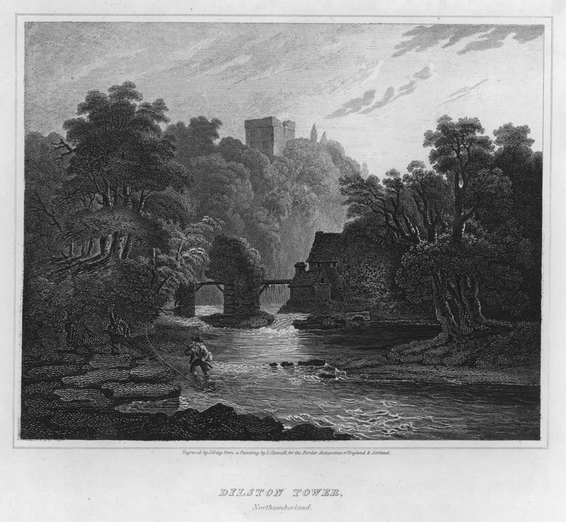 Torre de Dilston, Northumberland de Luke (after) Clennell