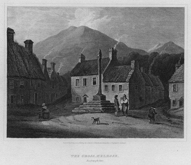 La Cruz, Melrose, Roxburghshire de Luke (after) Clennell