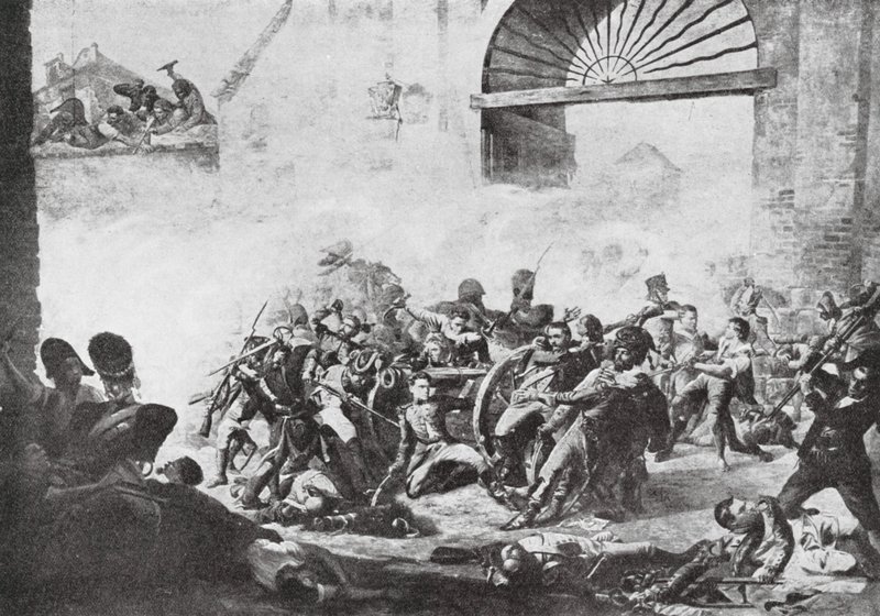 La insurrección de Madrid de Manuel (after) Castellano