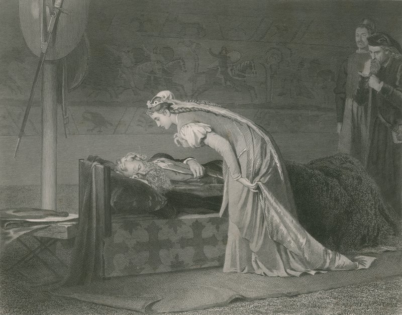 Lear y Cordelia, Rey Lear de Marcus Stone