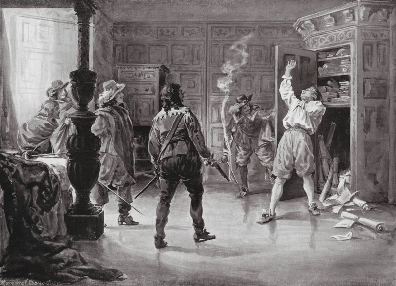 El asesinato del ministro español por los revolucionarios portugueses de Margaret (after) Dovaston