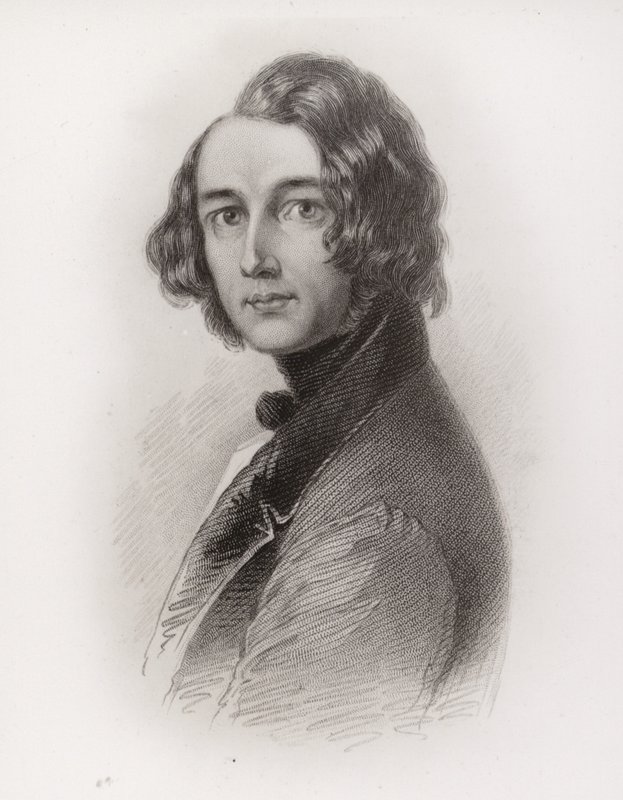 Charles Dickens (1812-1870), novelista inglés, 1844 de Margaret Gillies